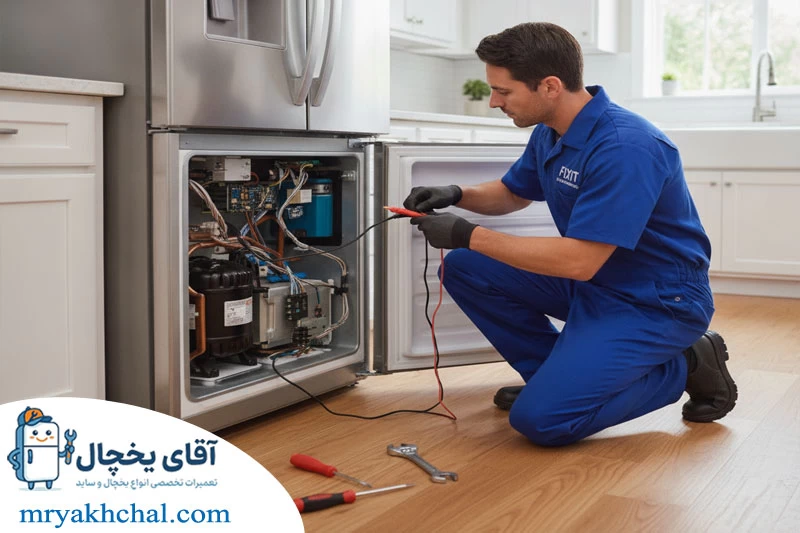 تعمیر یخچال فریزر ایندزیت در محل