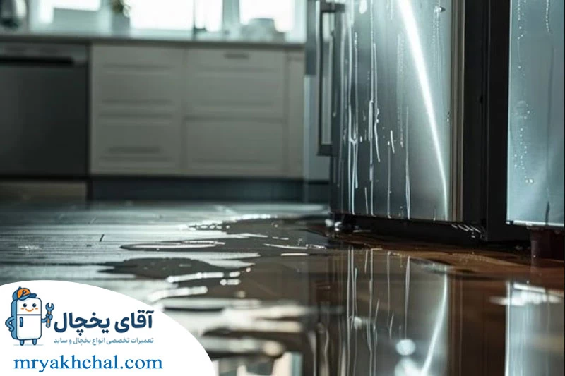 رفع نشتی آب یخچال ایندزیت