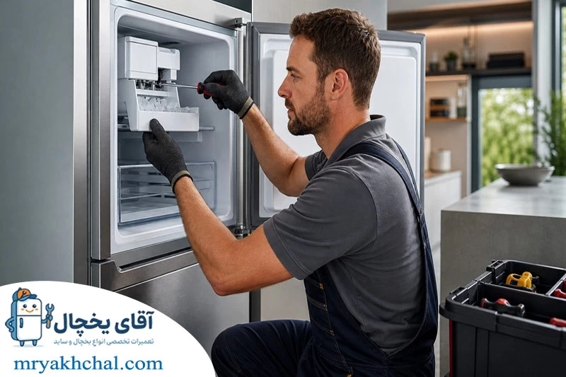 کار نکردن یخ ساز