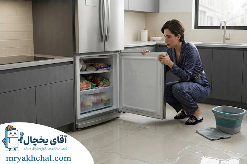 آب دادن یخچال فریزر هیمالیا