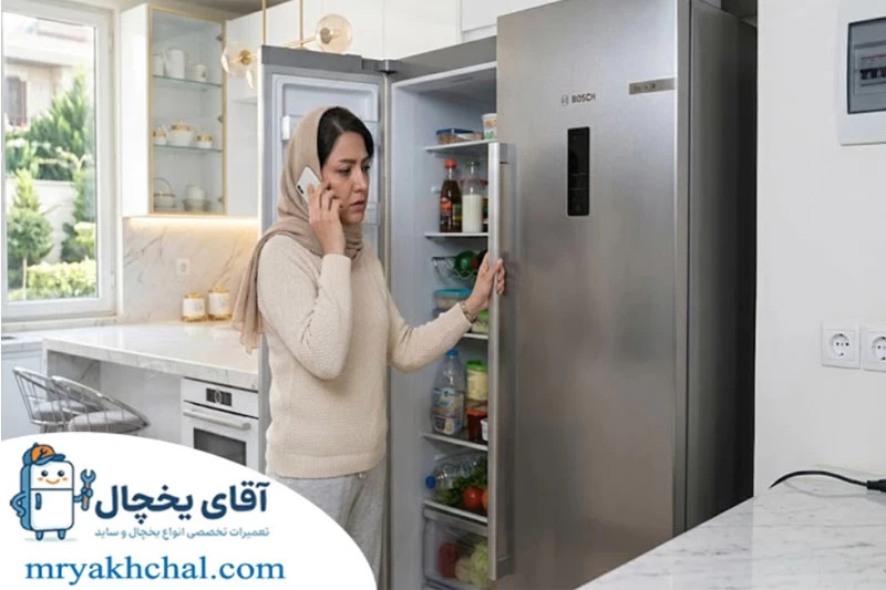 روشن نشدن یخچال Bosch