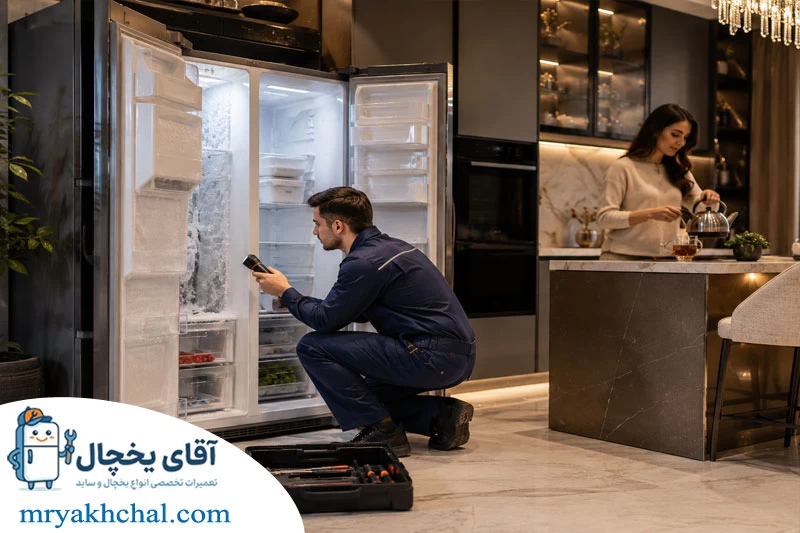 برفک زدن یخچال