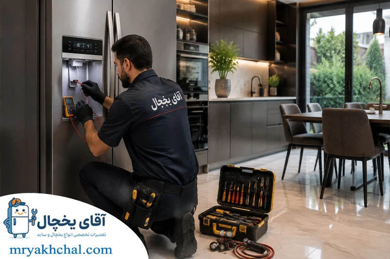 مراحل دریافت خدمات از نمایندگی تعمیر یخچال فریجیدر