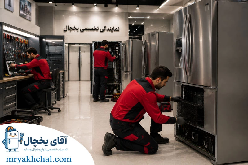 تعمیر مشکلات روشن نشدن یخچال