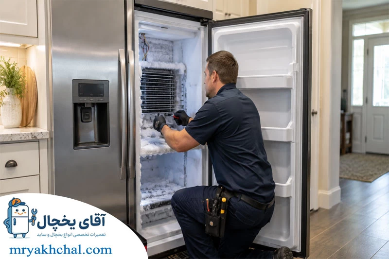 تشکیل برفک و یخ اضافی