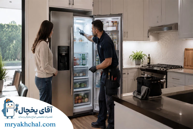 تعمیر یخچال آرچلیک در محل