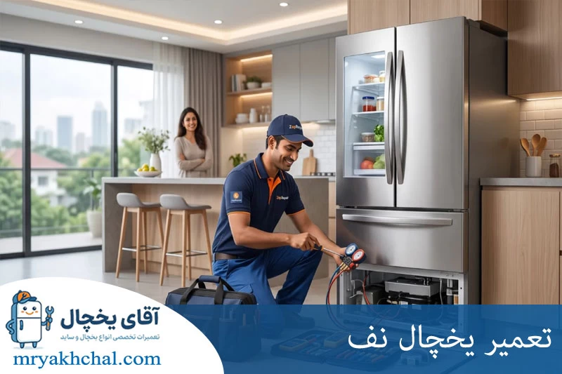 تعمیر یخچال نف 