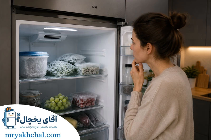 یخ زدن مواد غذایی در یخچال آاگ