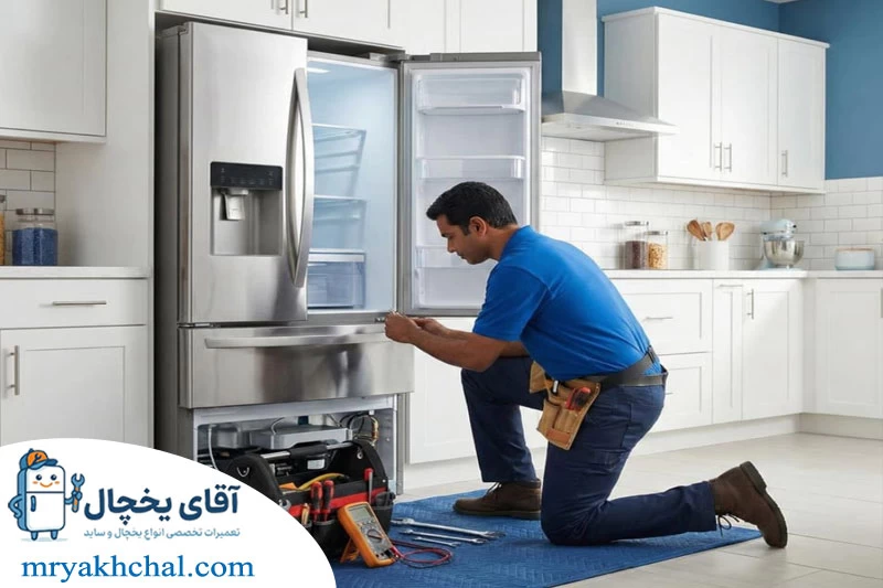  تعمیر یخچال پارس در نمایندگی آقای یخچال 