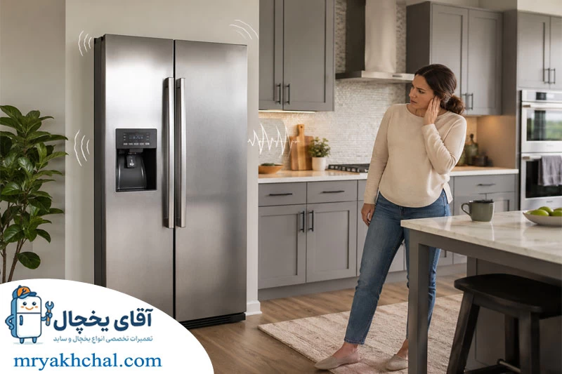 صدای زیاد یخچال نیکسان