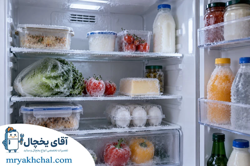 یخ زدن مواد غذایی داخل کابین