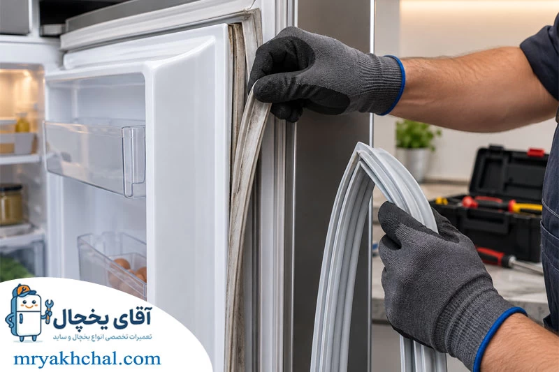 تعویض نوار مغناطیسی درب