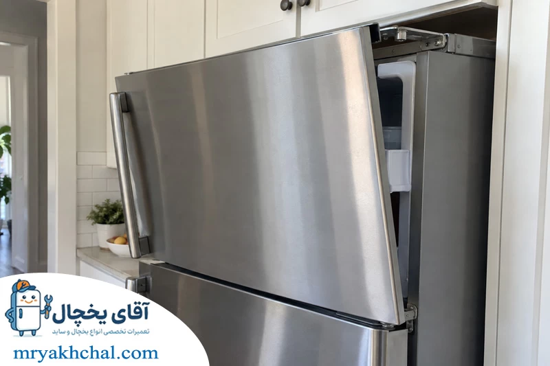افتادگی درب یخچال