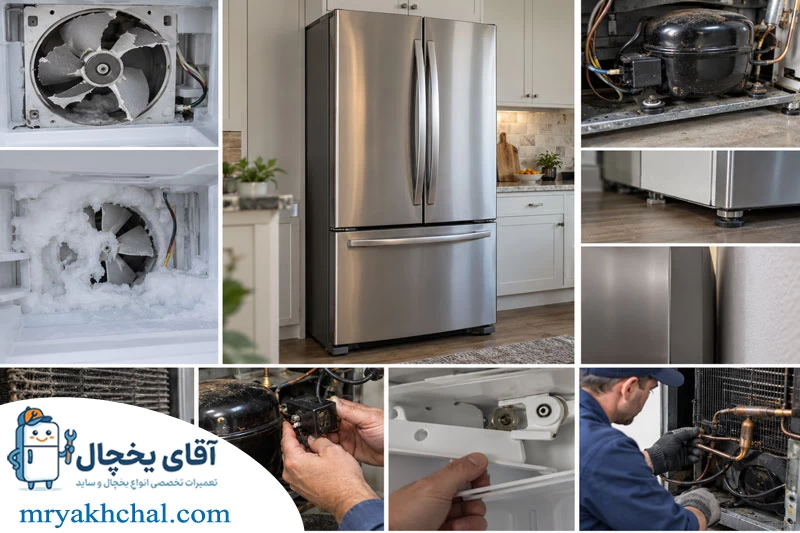 مهم ترین دلایل ایجاد صدای یخچال