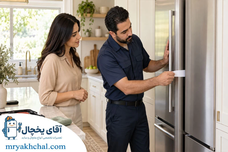 رعایت نکات جابجایی و حمل یخچال