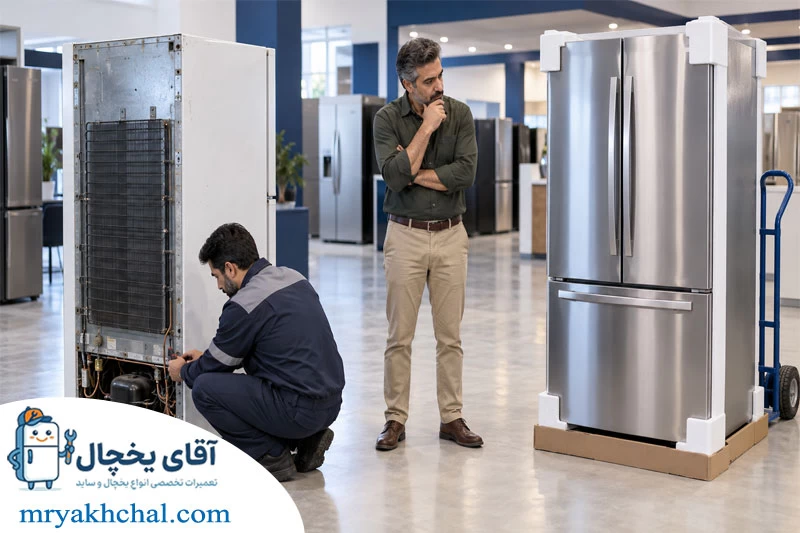 خرید یخچال جدید بهتر است یا تعمیر؟