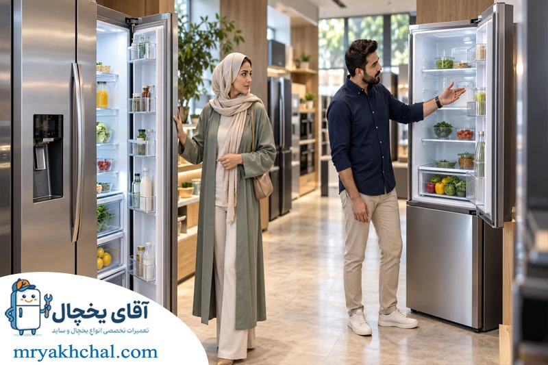 یخچال ساید بهتر است یا یخچال فریزر؟
