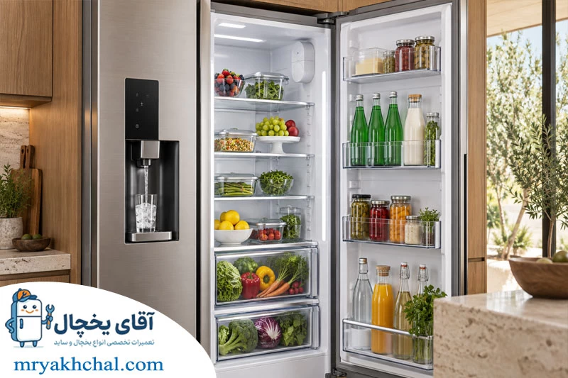 مزایای یخچال ساید بای ساید 