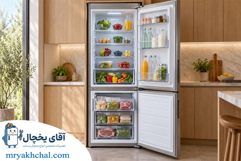 مزایای یخچال فریزر